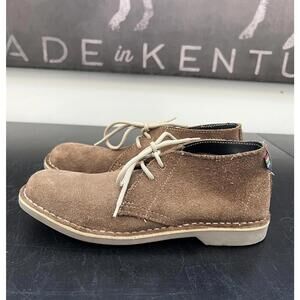 Veldskoen Unisex Heritage Farmer Brown Suede Lace-Up Shoes - 7Men